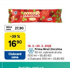 PRIMA MRO� ZMRZLINA