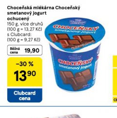 CHOCE�SK� SMETANOV� JOGURT OCHUCEN�