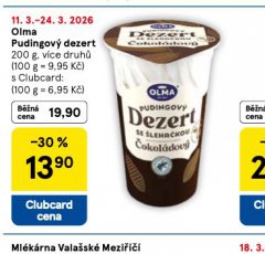 OLMA PUDINGOV� DEZERT