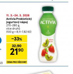 ACTIVIA PROBIOTICK� JOGURTOV� N�POJ