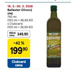 B\ALLESTER OLIVOV� OLEJ
