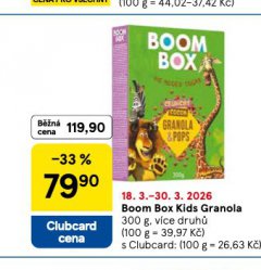 BOOM BOX KIDS GRANOLE