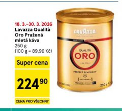 LAVAZZA QUALIT� ORO PRA�EN� MLET� K�VA