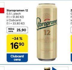PIVO STAROPRAMEN 12