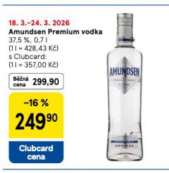 AMUNDSEN PRMEIUM VODKA