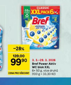 BREF PWER AKTIV WC BLOK XXL