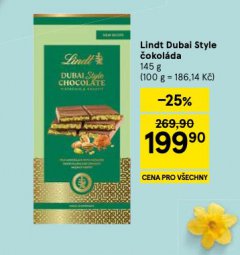 LINDT DUBAI STYLE ČOKOLÁDA