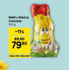 M&M´S MLÉČNÁ ČOKOLÁDA