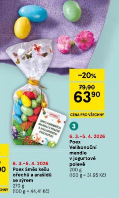 POEX VELIKONO�N� MANDLE V JOGURTOV� POLEV�