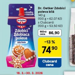 DR. OETKER ZDOBICV� POLEVA B�L�