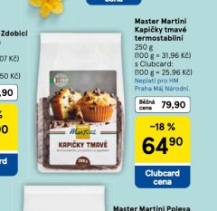 MASTER MARTINI KAPSI�KY TMAV� TERMOSTABILN�