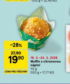 MUFFIN S CITRONOVOU N�PLN�
