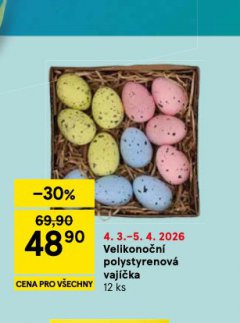 VELIKONO�N� POLYSTYRENOV� VAJ��KA