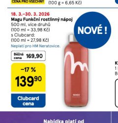 MAGU FUNKČNÍ ROSTLINNÝ NÁPOJ