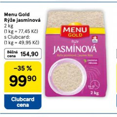 MENU GOLD RݎE JASM�NOV�