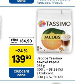 JACOBS TASSIMO KÁVOVÉ KAPSLE