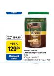 JACOBS VELVET CREMA ROZPUSTN� K�VA