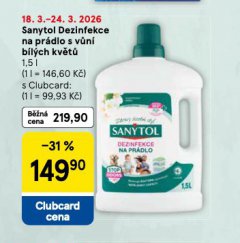 SANYTOL DEZINFEKCE NA PR�DLO S V�N� B�L�CH KV�T�