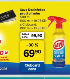 SAVO DEZINFEKCE PROTI PL�SN�M