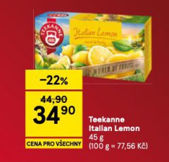 TEEKANNE ITALIAN LEMON