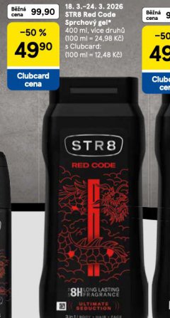 STR8 RED CODE SPRCHOV� GEL