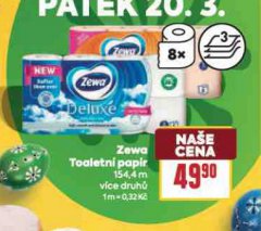 ZEWA DELUXE TOALETN� PAP�R