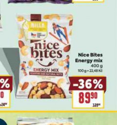 NICE BITES ENERGY MIX
