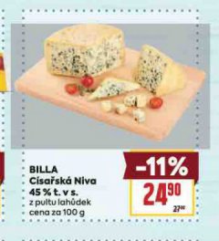 BILLA C�SA�SK� NIVA 45%