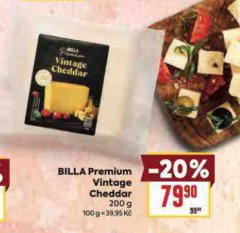 BILLA PREMIUM VINTAGE CHEDDAR
