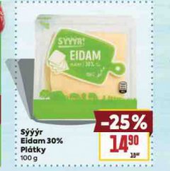 S���R EIDAM 30% PL�TKY