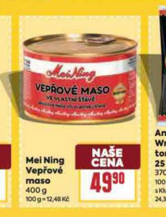 MEI NING VEP�OV� MASO VE VLASTN� ���V�