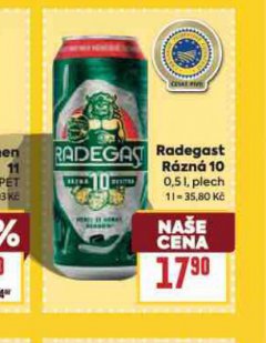 PIVO RADEGAST R�ZN� 10