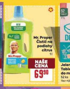MR. PROPER �ISTI� NA PODLAHY CITRUS
