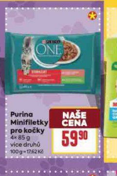 PURINA MINIFILETKY PRO KO�KY