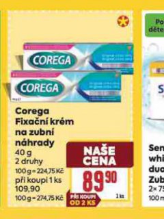 COREGA FIXA�N� KR�M PRO ZUBN� N�HRADY