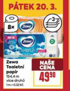 ZEWA DELUXE TOALETN� PAP�R