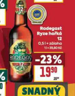 PIVO RADEGAST RYZE HO�K� 12