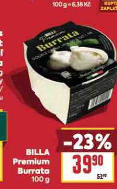 BILLA PRMEIUM BURRATA