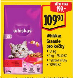 WHISKAS GRANULE PRO KO�KY