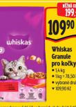 WHISKAS GRANULE PRO KO�KY