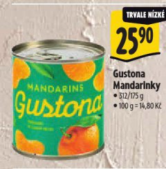 GUSTONA MANDARINKY