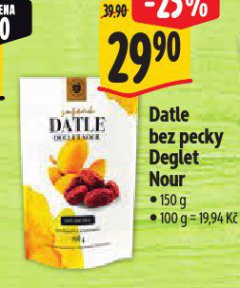 DATLE BEZ PECKY DEGLET NOUR