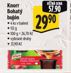 KNORR BOHAT� BUJ�N
