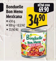 BONDUELLE BON MENU MEXICANA