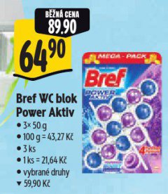 BREF WC BLOK POWER AKTIV