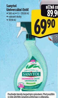 SANYTOL UNIVERZ�LN� �ISTI�