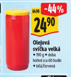 OLEJOV� SV��KA VELK�