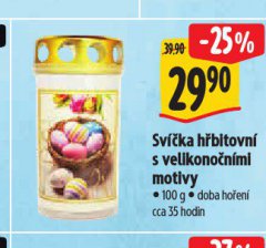 SV��KA H�BITOVN� S VELIKONO�N�MI MOTIVY