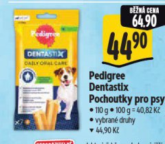 PEDIGREE DENTASTIX POCHOUTKY PRO PSY