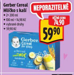 GERBER CEREAL ML��KO S KA��